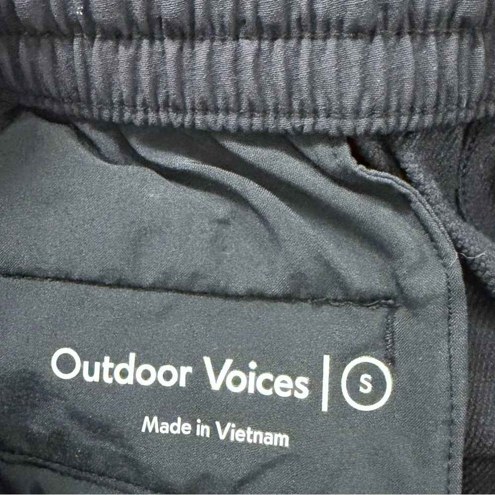 OUTDOOR VOICES RecTrek 26" Pant Black Size Small - Picture 9 of 9